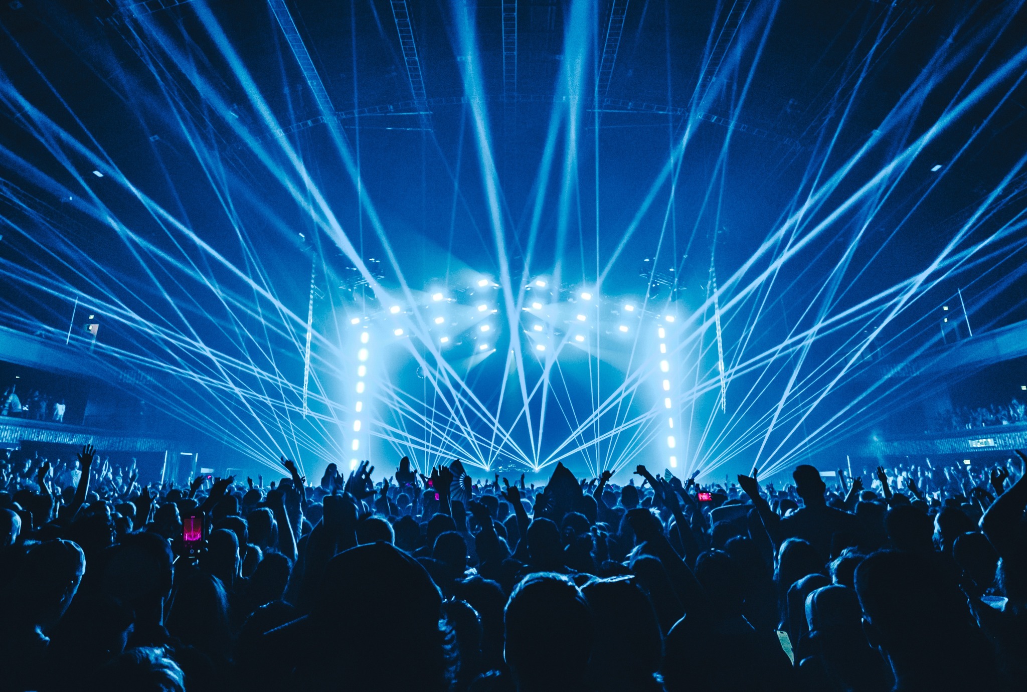 Tiesto Lasers at Armory